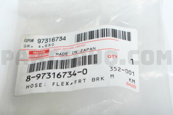 8973167340 HOSE; FLEX,FRT