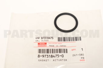 8973184750 Gasket; Actuato