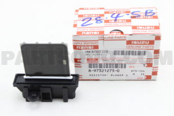 8973212730 RESISTOR;BLOWER
