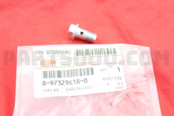 8973296180 VALVE; CHECK,OI