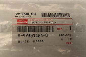 8973514840 BLADE;WIPER