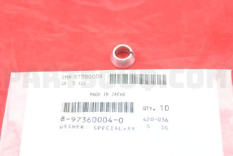 8973600040 WASHER; SPECIAL