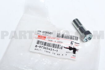 8973654510 BOLT; YOKE TO R