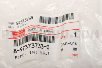 8973737330 PIPE; INJ NO.1