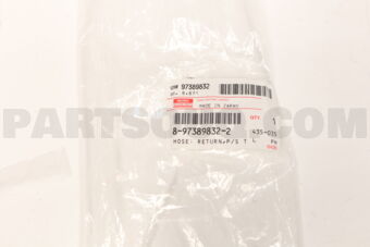 8973898322 Hose; Return,P