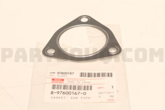8976001670 GASKET; EGR PIP