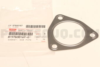 8976001670 GASKET; EGR PIP