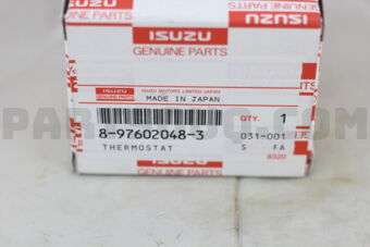 8976020483 Isuzu THERMOSTAT