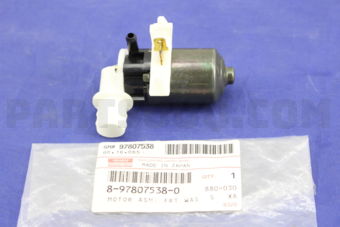 8978075380 MOTOR ASM; F