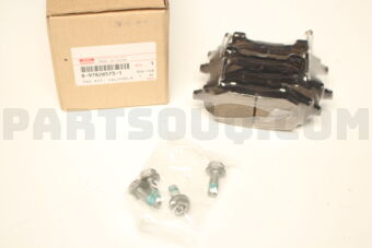 8978285731 Isuzu PAD KIT; CALIPER,RR,W/O CLIP