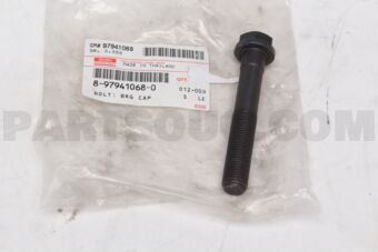 8979410680 BOLT; BRG CAP