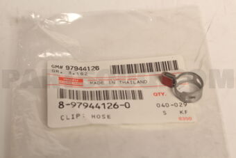 8979441260 CLIP; EVAP HOSE