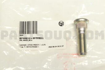 8979448311 PIN; WHEEL,RR A