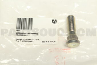 8979448311 PIN; WHEEL,RR A