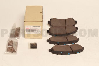 8979474660 Pad Kit; Caliper,Disc Brk,Frt