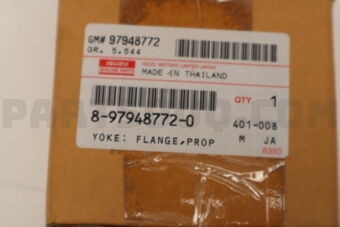 8979487720 YOKE; FLANGE,PROP SHAFT