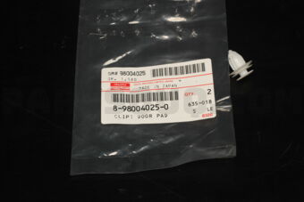 8980040250 CLIP; DOOR PAD