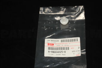 8980040250 CLIP; DOOR PAD