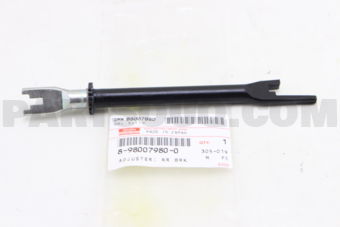 8980079800 Adjuster; Rr Br