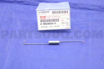 8980080060 SPRING; ADJ LEV