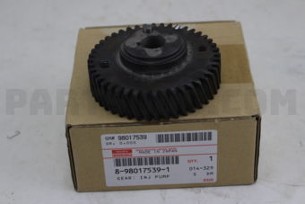 8980175391 Gear; Inj Pump