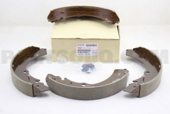 8980180360 SHOE KIT; BRK,R