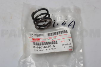 8980188500 Spring; Element