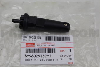 8980291391 NOZZLE; WINDSHI