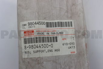8980445000 ROD; SUPPORT,EN