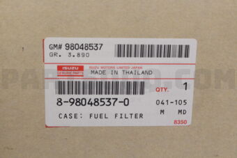 8980485370 CASE; FUEL FILT