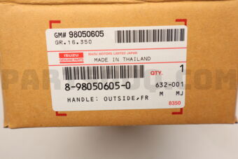 8980506050 HANDLE; OUTSIDE