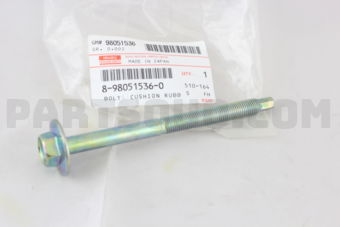 8980515360 BOLT; CUSHION R