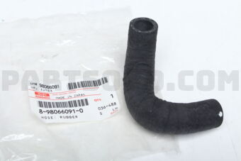 8980660910 HOSE; RUBBER