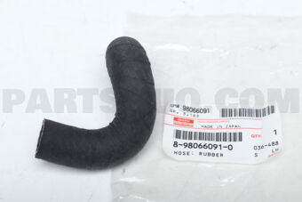 8980660910 HOSE; RUBBER