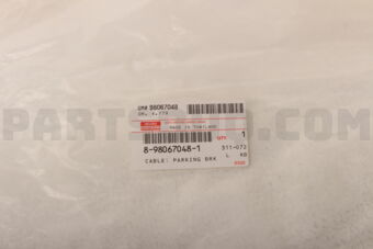 8980670481 Cable; Parking Brk