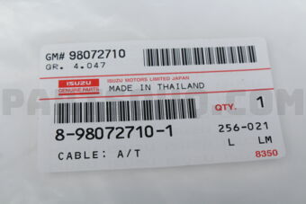 8980727101 CABLE; A/T
