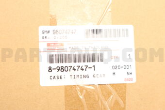 8980747471 CASE; TIMING GE