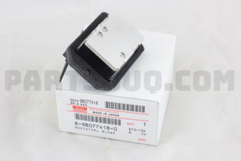 8980774180 RESISTOR; BLOWE