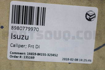 8980779970 Caliper; Frt Di
