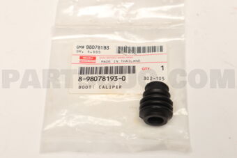8980781930 Boot; Caliper
