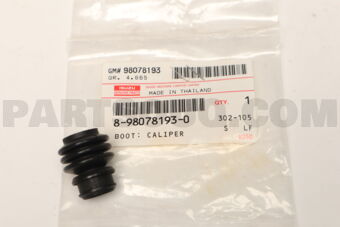 8980781930 Boot; Caliper