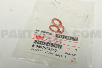 8980797550 Gasket; Joint B