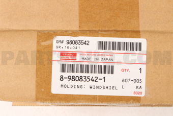 8980835421 MOLDING; WINDSH