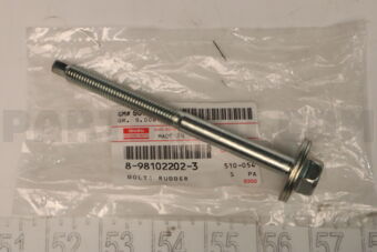 8981022023 Bolt; Rubber