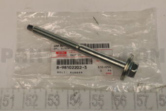 8981022023 Bolt; Rubber