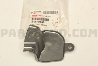 8981040331 BRACKET; FENDER