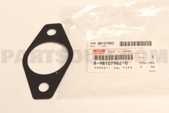 8981079620 GASKET; INL PIP