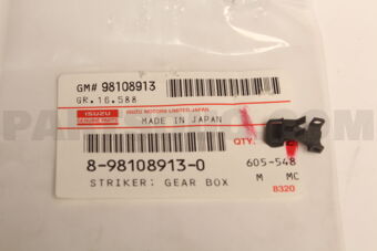 8981089130 STRIKER; GEAR B