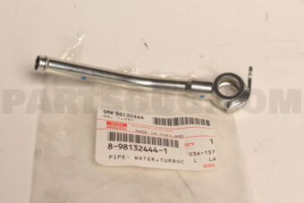 8981324441 PIPE; WATER,TUR