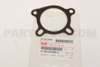 8981325380 GASKET; CONV TO